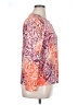 Cj Banks 100% Polyester Orange Long Sleeve Blouse Size 1X - photo 4