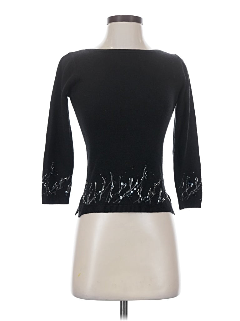 Pre-owned Bcbg Pullover Sweater In Black