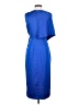Theia 100% Polyester Blue Cocktail Dress Size 4 - photo 2