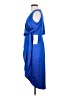Theia 100% Polyester Blue Cocktail Dress Size 4 - photo 5