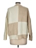 For The Republic Color Block Tan Pullover Sweater Size M - photo 2