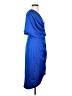 Theia 100% Polyester Blue Cocktail Dress Size 4 - photo 4