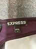 Express Solid Purple Cocktail Dress Size 2 - photo 7