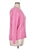 Lands' End 100% Cotton Pink Pullover Sweater Size XL (petite) - photo 4