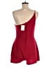 Crystal Sky Solid Red Cocktail Dress Size M - photo 2