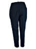 Requirements Solid Blue Casual Pants Size 22 - photo 2