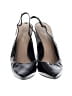 Via Spiga 100% Leather Black Heels Size 7 1/2 - photo 2