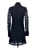 Dahlia Blue Casual Dress Size S - photo 2