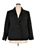 Le Suit 100% Polyester Black Blazer Size 20 - photo 1