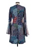 Roz & Ali Paisley Blue Cocktail Dress Size S - photo 2