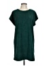 Forever 21 100% Polyester Solid Green Casual Dress Size L - photo 1