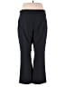 Maurices Solid Black Dress Pants Size XXL SHORT - photo 2