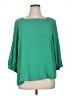 PREMISE 100% Polyester Green 3/4 Sleeve Blouse Size XL - photo 1