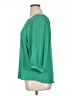 PREMISE 100% Polyester Green 3/4 Sleeve Blouse Size XL - photo 5