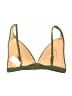 J.Crew Chevron-herringbone Green Swimsuit Top Size S - photo 2