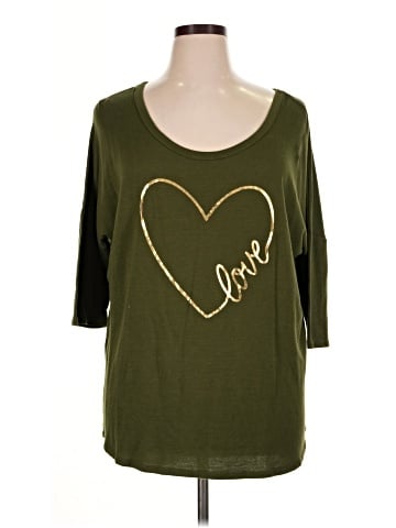 Misia 3/4 Sleeve T-Shirt (view 1)