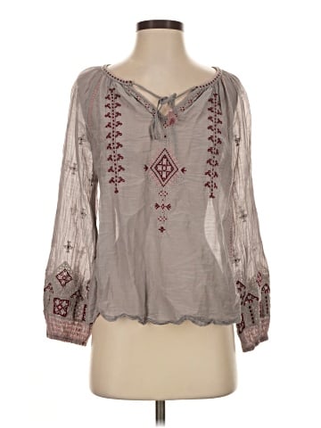 Johnny Was 3/4 Sleeve Blouse (view 1)