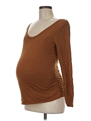 Liz Lange Maternity for Target Long Sleeve T-Shirt (view 1)