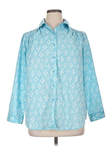 Roaman's 3/4 Sleeve Blouse (view 1)