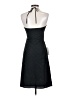 Ann Taylor 100% Polyester Solid Black Cocktail Dress Size 0 - photo 2