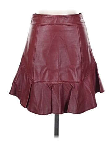 Marissa Webb Faux Leather Skirt (view 1)