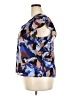 Nine West 100% Polyester Blue Short Sleeve Blouse Size XXL - photo 5