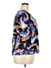 Nine West 100% Polyester Blue Short Sleeve Blouse Size XXL - photo 4