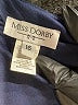 Miss Dorby 100% Polyester Blue Sleeveless Top Size 16 - photo 7