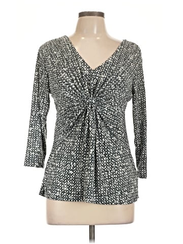 Daisy Fuentes 3/4 Sleeve Top (view 1)
