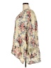 Oddi 100% Rayon Floral Ivory 3/4 Sleeve Blouse Size 3XL - photo 5