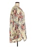 Oddi 100% Rayon Floral Ivory 3/4 Sleeve Blouse Size 3XL - photo 4