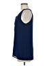 Naked Zebra 100% Polyester Blue Sleeveless Blouse Size M - photo 5