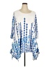 White Mark Blue Casual Dress Size 3XL - photo 1