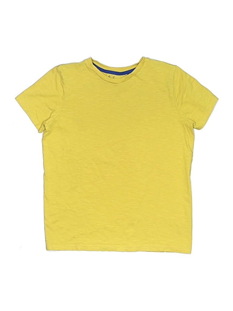 Pre-owned Boden Kids' Short Sleeve T-shirt In Yellow