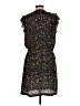 I Heart Ronson 100% Polyester Floral Black Casual Dress Size L - photo 2