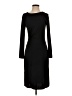 Ann Taylor Solid Black Casual Dress Size XS - photo 1