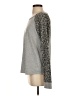 Adora Animal Print Silver Gray Cardigan Size S - photo 5