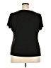 George Black Short Sleeve Blouse Size 2X - photo 2