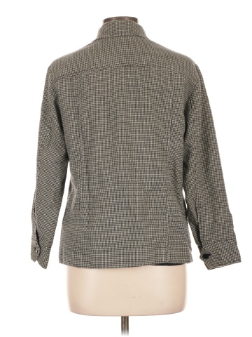 Isaac Mizrahi 3/4 Sleeve Button-Down Shirt (view 2)