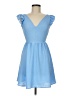 Unbranded Blue Casual Dress Size M (estimated) - photo 1