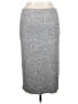 Express Outlet Solid Gray Casual Skirt Size XL - photo 2