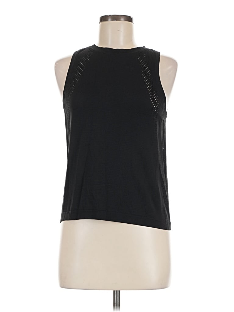 Pre-owned Lululemon Athletica Sleeveless T-shirt In Black