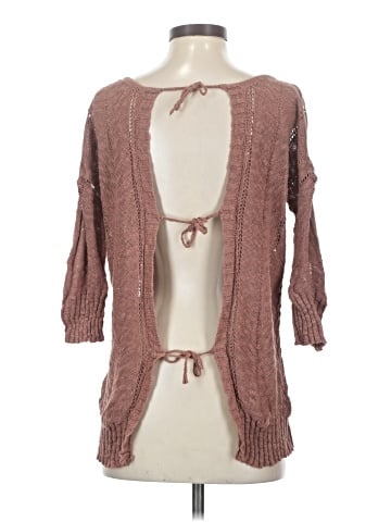 Knitted & Knotted 3/4 Sleeve Top (view 2)