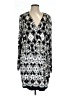 Cache Print Silver Casual Dress Size L - photo 1