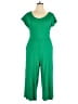 Cupio Solid Green Jumpsuit Size XL - photo 1