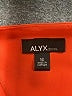 Alyx Solid Orange Cocktail Dress Size 14 - photo 3