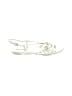 Prada Linea Rossa 100% Leather Ivory Gold Sandals Size EU 38 1/2 - photo 1