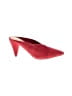 Nanette Lepore 100% Leather Red Mule/Clog Size 7 - photo 1