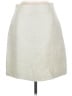 Paper Crown Metallic Ivory Formal Skirt Size 6 (petite) - photo 1