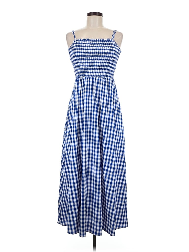 Pre-owned Shein Casual Dress In Blue